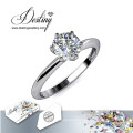 Destiny Jewellery Crystal From Swarovski I Do Ring